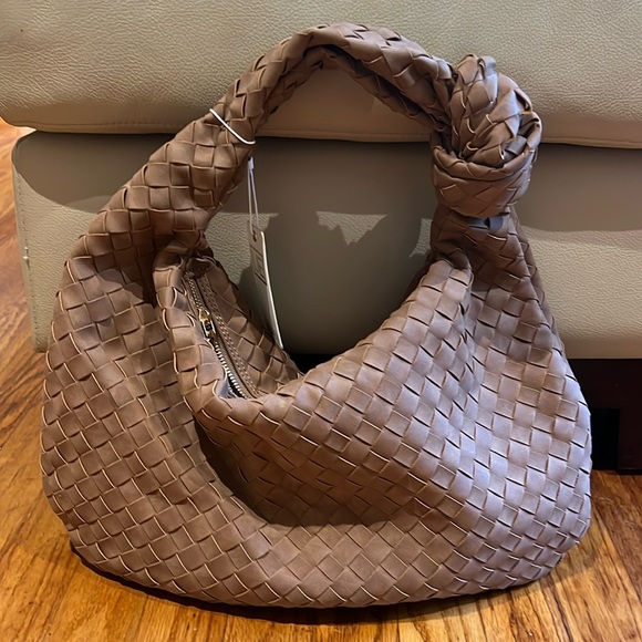 Urban Expressions Handbags - Urban Expressions Woven Shoulder Bag